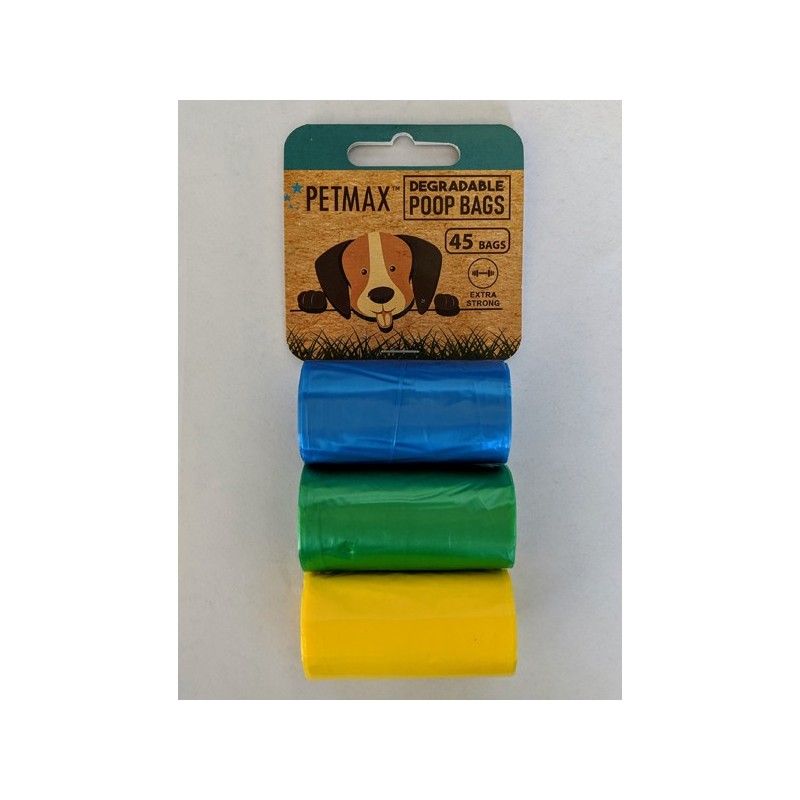 Biološki razgradive vrećice POOP u različitim bojama za pseći izmet